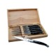 Couteaux laguiole de table, Corne