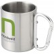 mug isotherme Alpes avec mousqueton
